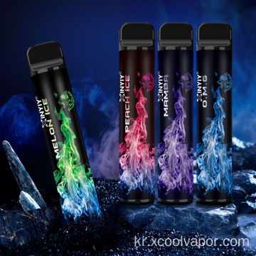 Xcool 일회용 vape 포드 1500 퍼프 SMOK